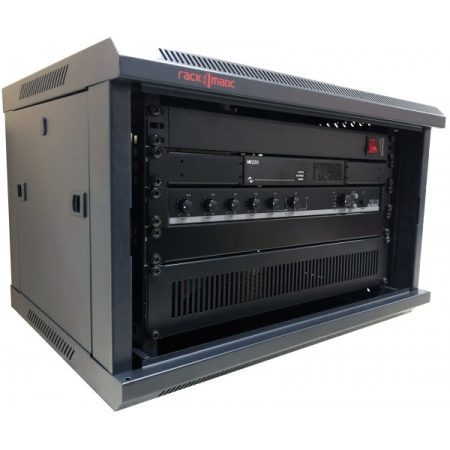 Rack sonorisation piscines pour haut-parleur étanche (version portable et fixe)