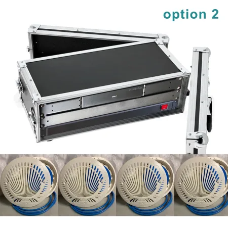 Système de sonorisation pour piscine (4 haut-parleurs étanches + amplification)