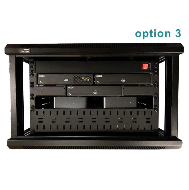 Système de sonorisation pour lit inox (4 haut-parleurs étanches + amplification)