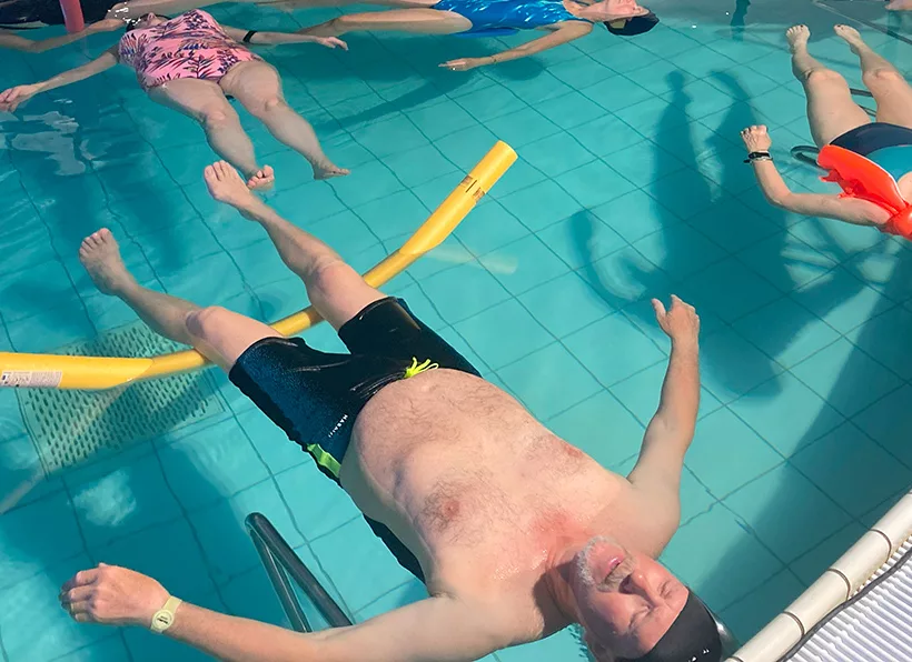 diffusion musicale subaquatique à Balaruc les bains