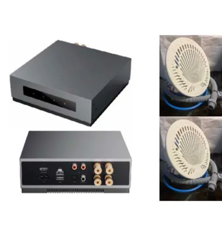 amplificateur bluetooth et hauts parleur