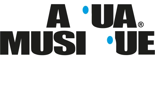 Logo blanc Aquamusique